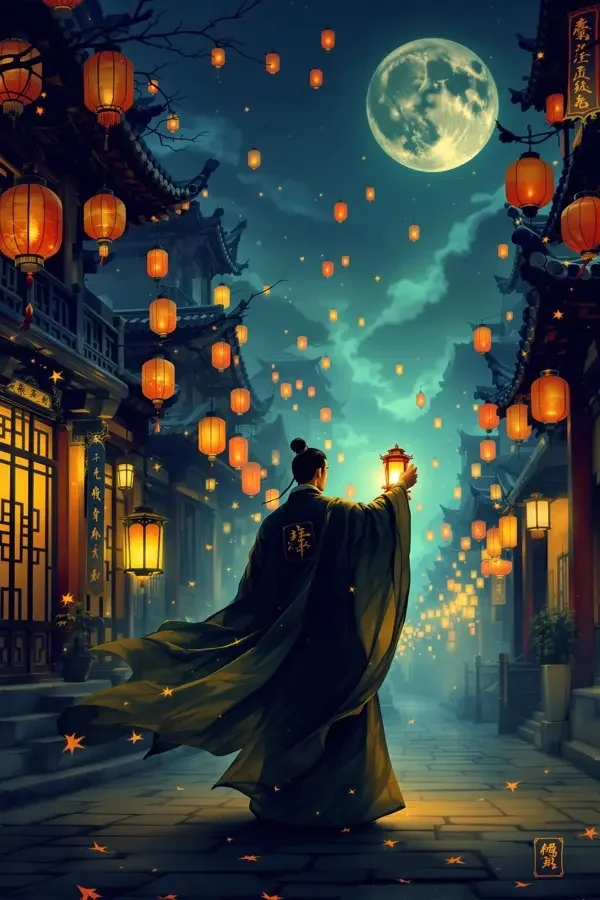51短剧《长安旧梦》古装宫廷短剧封面